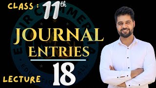 journal  discount entries  lecture 18  accounting  Hindi  urdu  Ezair Commercia [upl. by Valeta]