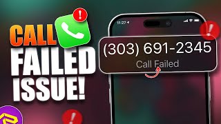 How to Fix Call Failed Issue on iPhone After iOS 18 Update  Solve iPhone Call Failed Problem [upl. by Sivert]