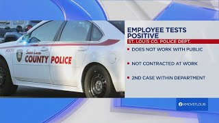 Second St Louis County Police employee tests positive for COVID19 officials say [upl. by Aisital]