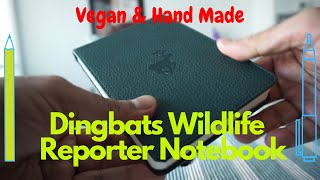 Dingbats Wildlife A6 Reporter Notebook  NonAffiliated Review [upl. by Ferretti305]