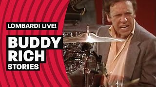 Lombardi Live Buddy Rich Stories Episode 29 [upl. by Gonagle]