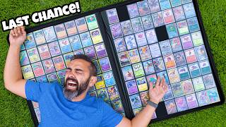 Collect ALL 1000 Pokémon in ONE Binder GEN 9 Pokemon Card Challenge [upl. by Dumah]