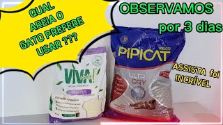 QUAL AREIA OS GATOS PREFEREMJÁ se PERGUNTOU Prefiro a Viva Verde e o GATO Eles fizeram a escolha [upl. by Haramat]