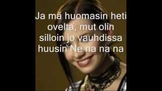 Anneli Mattila  Ne na na na Lyrics [upl. by Hellene759]