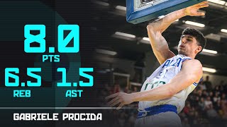 Gabriele Procida Highlights  FIBA EuroBasket 2025 Qualifiers [upl. by Essirehc]