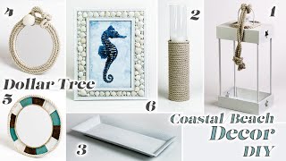 Dollar Tree DIY Coastal Beach Decor [upl. by Vickie]