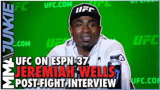 Jeremiah Wells calls out Alex Moreno after flattening Court McGee at UFC Austin [upl. by Say87]