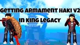 2nd Sea  Getting Armament Haki V2  King Legacy  Mochiblox [upl. by Hesketh]