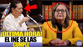 TRONÓ LOS DEDOS PRESIDENTA INE NO SE ANDA CON JUEGUITOS [upl. by Benedetta]