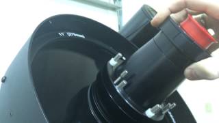 Hyperstar lens installation demo [upl. by Gilbertson]