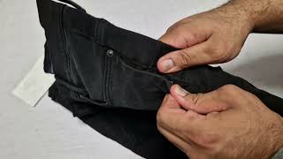 G STAR D STAQ 3D SLIM JEANS quotWORN IN BLACK ONYXquot UNBOXING AND REVIEW  DETAILED LOOK [upl. by Ainar]