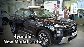 Hyundai Creta  New Model Creta  Black Colour New Model Creta  Creta New Model In Bijnor Showroom [upl. by Stephanie]