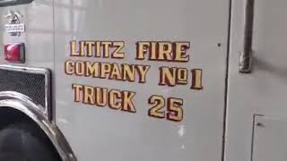 In house visit to Lancaster County Station 25 Lititz Fire Department Lititz PA [upl. by Thompson464]