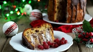 Ricetta panettone farcito al gelato facile senza cottura [upl. by Henrie]