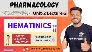 Hematinics  Hematinics examples  factor affecting Hematinics  hematinics pharmacology  anemia [upl. by Viafore794]