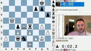 Blitz Chess 495 Dueling with GM Fabiano Caruana [upl. by Berl]