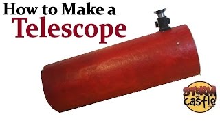 How to Make a Telescope  8 Inch Newtonian Reflector Part 1 [upl. by Adiesirb958]