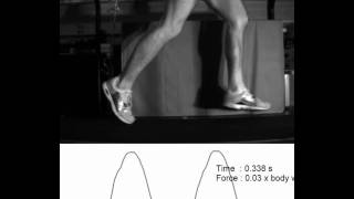 Racing Flat Forefoot Strike Running with Force  Slow Motion [upl. by Adiraf753]