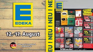 EDEKA Prospekt  Gültig von 12082024  Supermarkt Prospekte amp Angebote DE [upl. by Anerroc180]