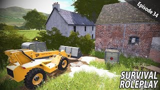 FLOODED FARM SALVAGE CLEANUP  Survival Roleplay  Episode 34 [upl. by Stouffer]