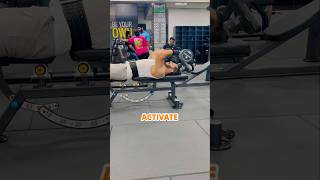 Skull Crusher Triceps workout fitness gym fitnessmotivation motivation [upl. by Ettenahc107]