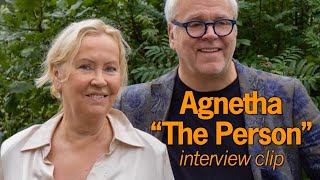 ABBA Agnetha quotThe Personquot  Interview Clip with Jörgen Elofsson quotAquot [upl. by Nunes567]