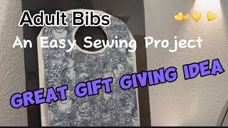 Sewing Tutorial Making a Bib [upl. by Ginsberg]