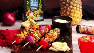 Chargrilled PlantBased Chipotle Chicken Skewer Recipe  Ready in 20 minutes [upl. by Eiramadnil]