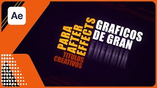 ✅ 3 INCREÍBLES Técnicas de TIPOGRAFÍA CINÉTICA en After Effects  Tutorial After Effects [upl. by Neenaej]