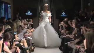 Wedding dresses  Pronovias NYC  Designer Bridal Runway Show 2011 [upl. by Ram185]