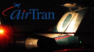 Boeing 717 VERY LAST AirTran Flight Departure  Takeoff from Ft Lauderdale RWY 10L 122814 [upl. by Hareenum]