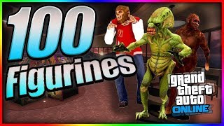 🔴 GUIDES  TROUVER LES 100 FIGURINES SUR GTA 5 ONLINE [upl. by Monahan485]