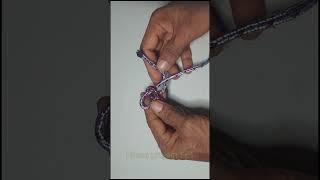 tie two ropes together for beginners bowlineknot knot bowknot [upl. by Ryley]