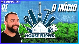 Virei um faz tudo  House Flipper O Simulador mais relaxante que existe  O início pc xbox Ps5 [upl. by Aihsad]