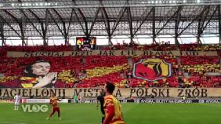 JAGIELLONIA VS POGOŃ  OPRAWA UJB quotSŁUCHAJ JEZU JAK CIĘ BŁAGA LUDquot [upl. by Aiderfla]