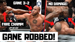 Francis Ngannou vs Ciryl Gane Full Fight Reaction and Breakdown  UFC 270 Event Recap [upl. by Lehcear]