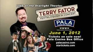 Terry Fator Winner of Americas Got Talent at Pala Casino Spa and Resort [upl. by Tyne]