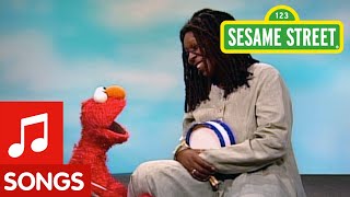 Sesame Street Elmo and Whoopi Goldberg Play Somebody Come and Play [upl. by Ayanat]