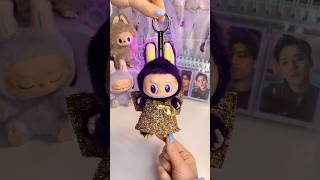 unboxing LABUBU x PRONOUNCE limited edition plush pendant 💜 from POP MART ✨ labubu popmart [upl. by Thrift]