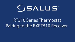 RT310 Series Thermostat  Pairing To The Receiver [upl. by Ilat190]