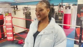 “ITS MY TIME NO ONE CAN STOP ME” Elizabeth Oshoba Boxing Interview [upl. by Lennox170]