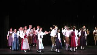 Austrian traditional folk dance Untersteirer Landler [upl. by Danica150]