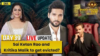 Bigg Boss OTT 3 Live Sai Ketan Rao and Kritika Malik to get evicted Double Eviction I Naezy Sana [upl. by Gilli]