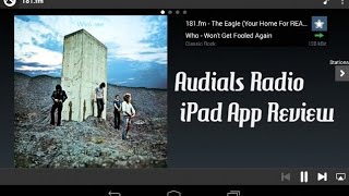 Audials Radio Android App Review Video [upl. by Yale]