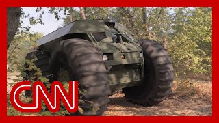 Ukrainians are racing to build unmanned war machines to counter Russian manpower [upl. by Norihs]