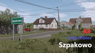 FS22 Szpakowo Map  All 100 collectibles [upl. by Ahsinawt617]