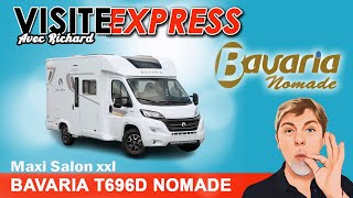 BAVARIA T696D Nomade  MAXI SALON [upl. by Ahsena556]