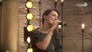 Simone Cristicchi amp Simona Molinari quotLa Curaquot di F Battiato LIVE a Tv2000 [upl. by Baer343]