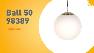 Hanglamp Ball 50 98389  UNBOXING [upl. by Loredana]