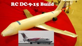 Douglas DC91415 Depron EDF Build Part Three [upl. by Eetnahc]